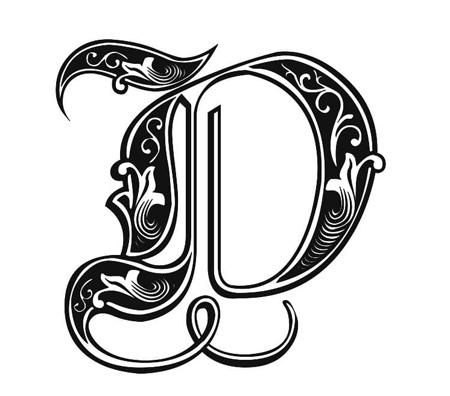 طراحی حرف D, عکس های طراحی حرف D