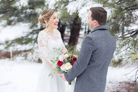 بهترین ژست های عکس عروس و داماد در زمستان, ژست های عکس عروس و داماد در زمستان,عکس فرمالیته زمستانی