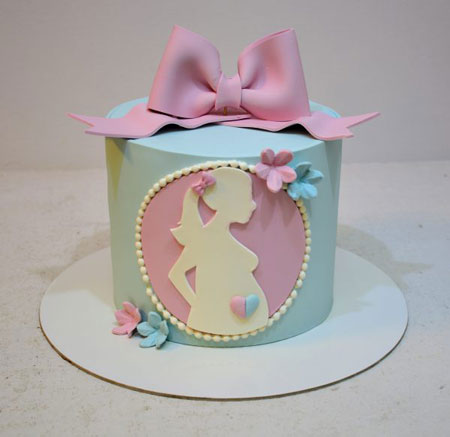 کیک بارداری,مدل های زیبای کیک بارداری,مدل های کیک بارداری