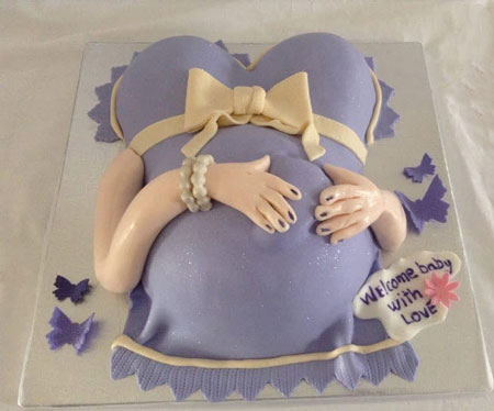 کیک بارداری,مدل های زیبای کیک بارداری,انواع مدل های زیبای کیک بارداری