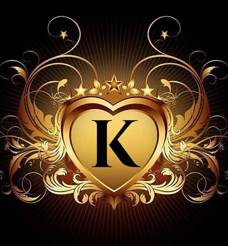 پروفایل حرف k, تصویر حرف k