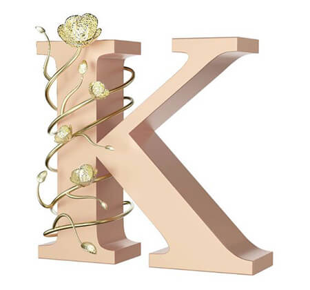 حرف k, تصاویر حرف k
