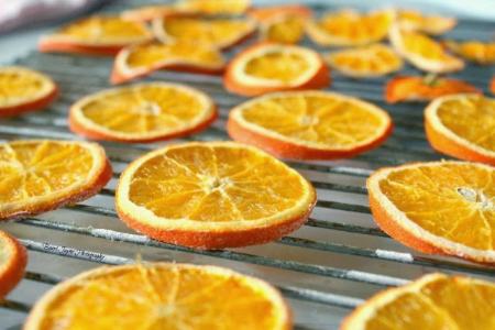 نحوه خشک کردن نارنگی در خانه