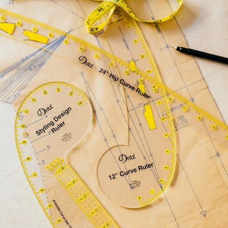 خط کش الگوسازی خط کش خیاطی, انواع خط کش خیاطی