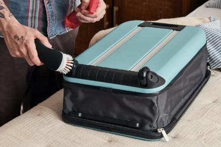 تمیز کردن چمدان پارچه ای, نحوه شستشوی چمدان مسافرتی