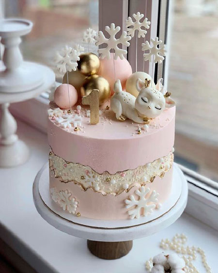 انواع مدل کیک زمستانی زیبا,مدل کیک زمستانی زیبا,انواع مدل کیک زمستانی