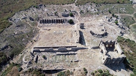 بازدید از شهر باستانی آسپندوس , شهر باستانی آسپندوس , شهر آسپندوس 