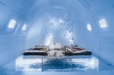 هتل های یخی لوکس، دهکده های یخی، بهترین هتل های یخی جهان