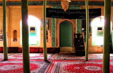 مسجد جامع بجنورد, ساختار مسجد جامع بجنورد,مسجد جامع بجنورد در چه جایی قرار دارد