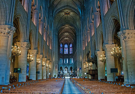 کلیسای نوتردام, کلیسای نوتردام پاریس,تصاویر کلیسای جامع نوتردام
