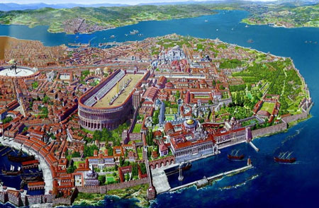 قسطنطنیه کجاست,تاریخچه قسطنطنیه,قسطنطنیه