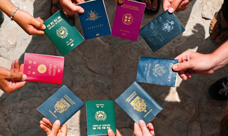 رنگ پاسپورت, رنگ گذرنامه,علت تفاوت رنگ پاسپورت کشورها