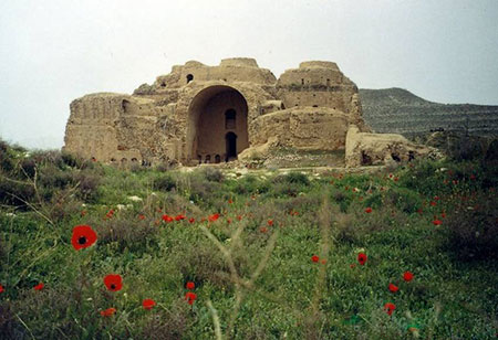 کاخ سروستان,کاخ سروستان فارس,کاخ ساسانی سروستان