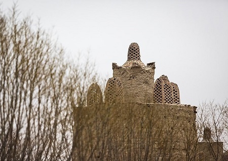 برج کبوتر گورت اصفهان , نمای داخلی برج کبوتر گورت , تاریخچه برج کبوتر گورت 