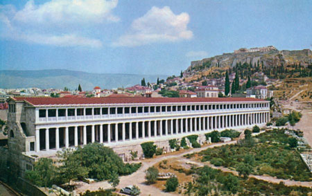 کاخ آتالوس,کاخ آتالوس در آتن,کاخ آتالوس در یونان