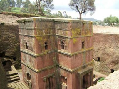 کلیسای سنت جورج,کلیسای سنت جورج در اتیوپی,کلیسای روها یا واروار