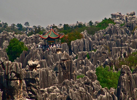 جنگل سنگ,تصاویر جنگل سنگ در چین,عکس های جنگل سنگی