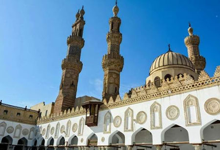 عکس مسجد,مهمترین مساجد مسلمانان جهان,مسجد جامع الأزهر