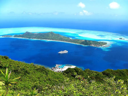 جزیره,جزیره بورا بورا,تصاویر جزایر بورا بورا