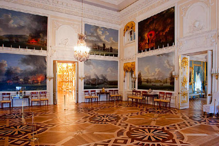 کاخ پترهوف, تصاویر باغ پترهوف, کاخ پترهوف در روسیه