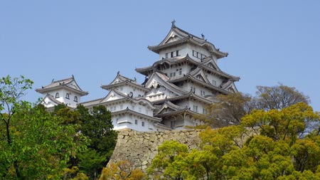 قصر هیمه جی,قصر himeji در ژاپن,قصر درنای سفید