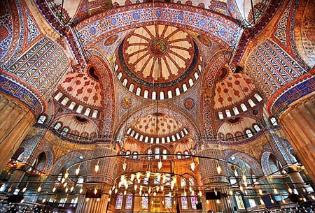 مسجد کبود,عکس های مسجد سلطان احمد,مسجد سلطان احمد در ترکیه