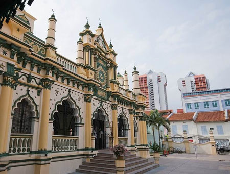 تصاویر مسجد عبدالغفور,مسجد عبدالغفور در سنگاپور,مکانهای دیدنی سنگاپور