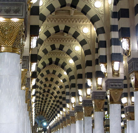 عکس مسجد النبی در مدینه