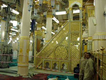 عکس مسجد النبی در مدینه