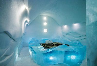 هتل یخی,هتل یخی در سوئد,عجایب گردشگری,اماکن کردشگری عجیب