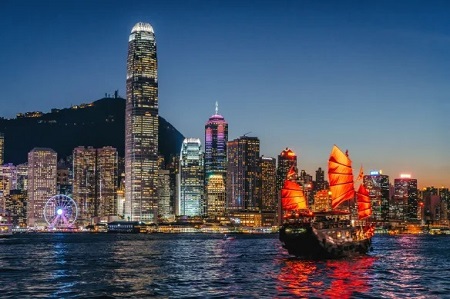 هنگ کنگ, تاریخچه هنگ کنگ, هنگ کنگ یکی از بندرهای مهم تجاری آسیا 