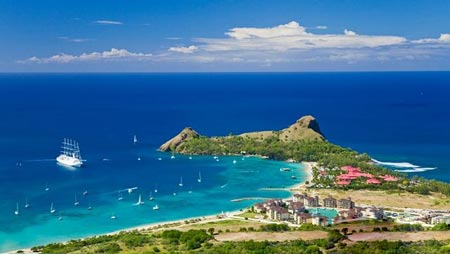 ساحل زیبا و دیدنی سنت لوسیا,ساحل سنت لوسیا, زیباترین جزایر جهان,اقیانوس اطلس