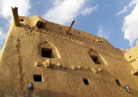 بلندترین بنای خشتی ایران 