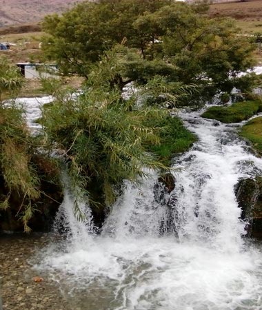 عکس آبشار آرپناه در خوزستان