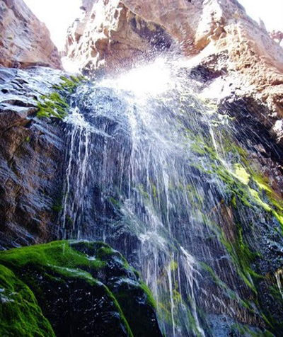 آبشارهای خوشکار در کرمان