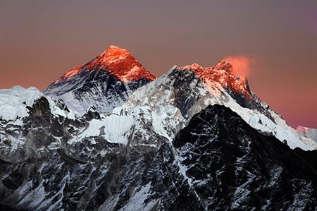 عکسهایی زیبا از قله اورست
