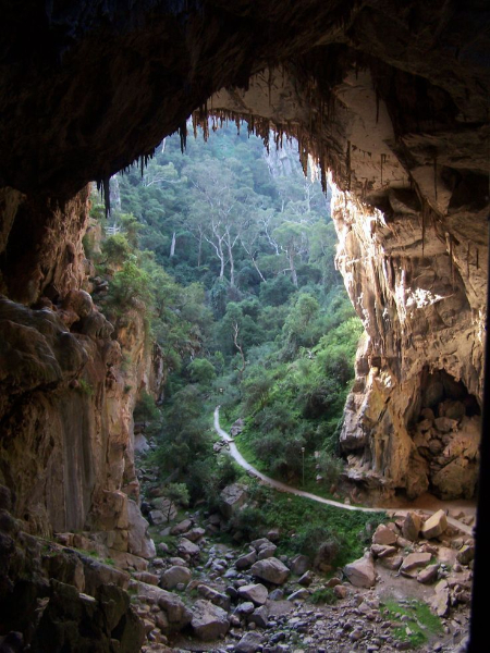 کشف اروپایی غارهای جنولان