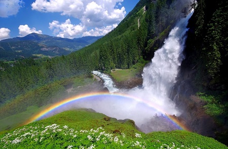 کریمل بلندترین آبشار اروپا, گردشگری در آبشار کریمل, رازهای سلامتی آبشار کریمل