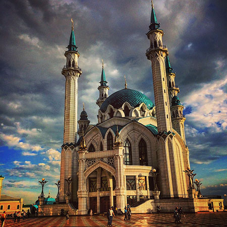 مسجد قل شریف,مسجد کول شریف,بزرگ ترين مسجد روسیه