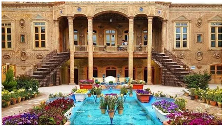  خانه تاریخی ملک مشهد , کلاس های خانه ملک مشهد , معماری خانه ملک مشهد