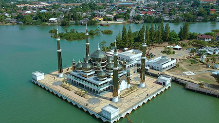 مسجد کریستال,مسجد کریستال مالزی,عکس مسجد کریستال
