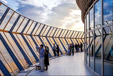 عکس هایی از داخل برج میلاد تهران