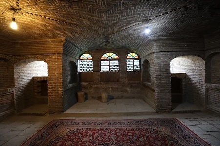 خانه موتمن الاطبا, مجموعه مؤتمن الاطبا,زیرزمین خانه موتمن الاطبا