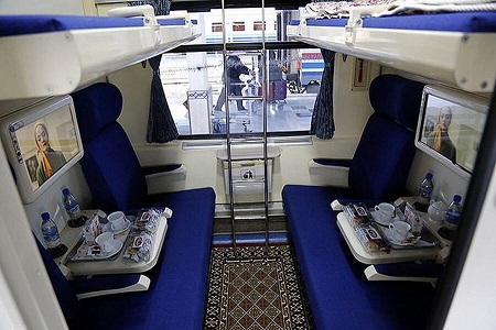  انواع قطار از نظر درجه کیفی, عکس قطار ایرانی, امکانات قطار رجا