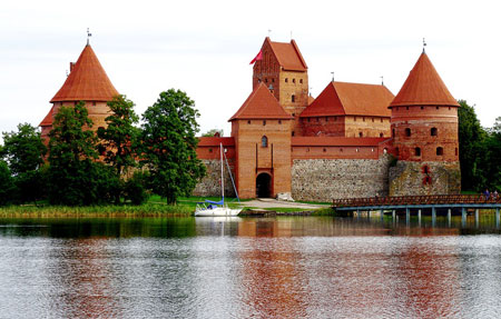 قلعه تراکای,جزیره تراکای,لیتوانی