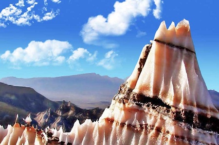 ویژگی های گنبد نمکی طغرود, دریاچه ی نمکی طغرود, معروف ترین گنبد نمکی در جهان