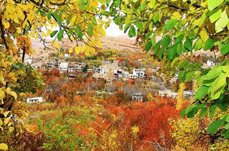 روستای زیبای بوژان نیشابور,روستای بوژان نیشابور,روستای بوژان