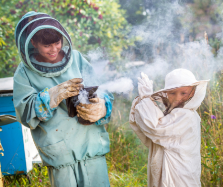 لباس زنبورداری,کلاه و لباس زنبورداری