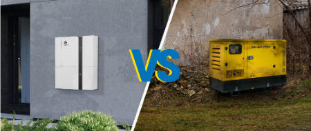 دیزل ژنراتور سر و صدا و آلودگی زیستمحیطی تولید میکند تفاوت  دیزل ژنراتور و پنل خورشیدی, ژنراتور دیزلی