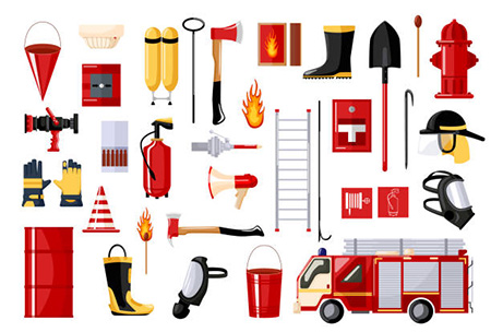 تجهیزات آتش نشانی در ساختمان ها, لیست تجهیزات آتش نشانی برای ساختمان های تجاری, لیست تجهیزات آتش نشانی برای خانه